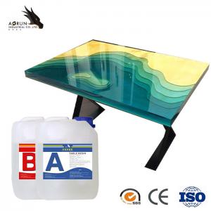China Jewelry Making UV Resistant Epoxy Resin Tabletop Epoxy Wood Filler on sale
