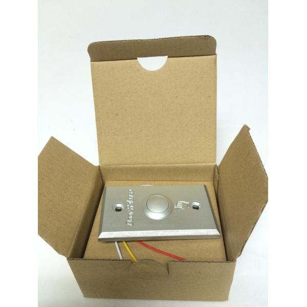 Keyless Door Mag Lock Release Button Weatherproof With Aluminum Panel