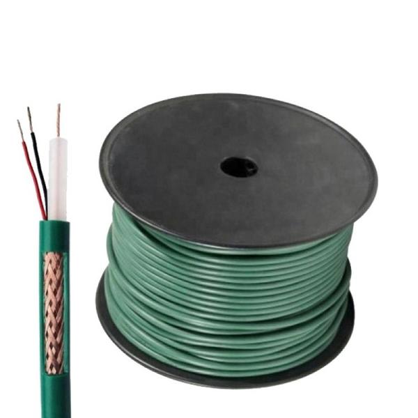 Quality PE PVC Jacket RG59 2DC Coaxial Cable For Local Communication for sale