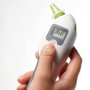 China 153 * 93 * 41mm Non Contact Thermometer 32 Measurements Storing Capacity on sale