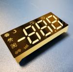 Customized multicolour Triple Digit 7 Segment LED Display Module for Refrigerato