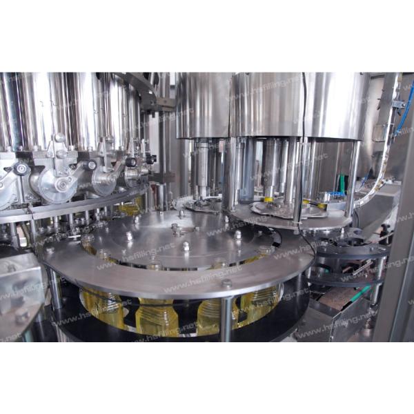 Plastic PET Bottle SS304 Automatic Oil Filling Machine 18000bph