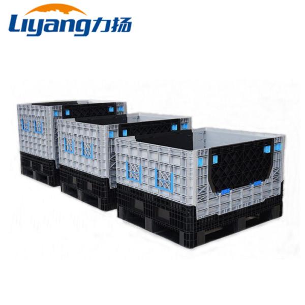 Quality Saving Space Folding Crate Box Collapsible Plastic Shipping Crates for sale