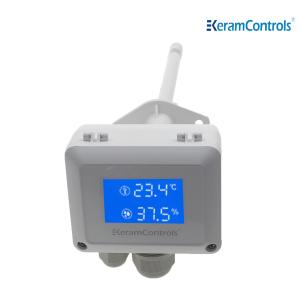 Buy cheap Air Duct Mounted Temperature Humidity Transmitter Digital Output product