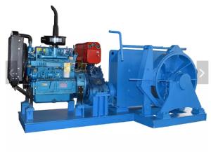 China IACS Approved 8-125KN Marine Diesel Engine Driven Anchor Windlass on sale