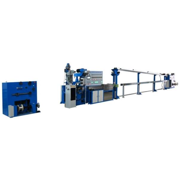 Automatic Chemical Foaming Extrusion Line For Wire Cable Making Machine