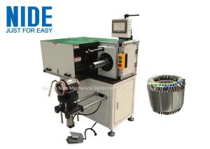 Industrial Automatic Stator Winding Lacing Machine PLC Programming Horizontal