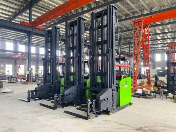 Quality Narrow Aisle Optional Match Electric Pallet Forklift With Side Shift for sale