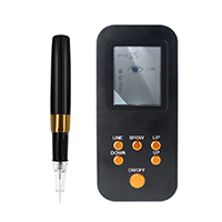 PMU Gold Microblading Permanent Makeup Machine Hollow Cup Motor