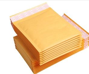 Quality Customized Printed Kraft Bubble Mailer 110*190 With Water Resistance for sale