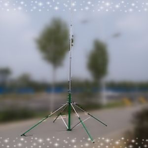 Heavy Duty 2MM 6063 Aluminum Tube 18M Telescopic Mast