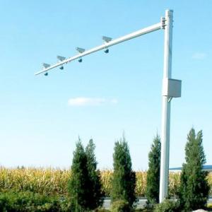 Buy cheap Q345 Traffic Security Camera Mast 8m Steel Street Lighting Poles product