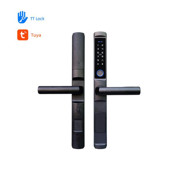 Quality Wifi Control Glass Door Digital Lock ROHS Electronic Smart Door Lock for sale