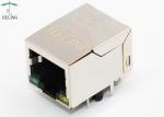 THT Soldering Right Angle RJ45 8 Pin Connector Tab Down For PC Mainboard