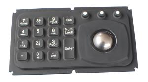 Buy cheap Silicone Rubber Optical Pointing Devices For Computers , Most Durable product
