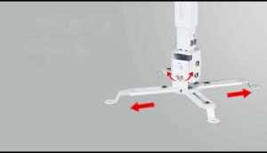 China Universal Projector Accessories motorized universal projector ceiling mount bracket on sale
