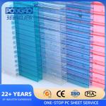 Modern Design 12mm Transparent Translucent Plastic Hollow Polycarbonate Wall