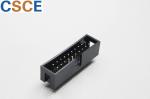 DIP Type Input Output Connectors Box Header Black Color Current Rating 3A