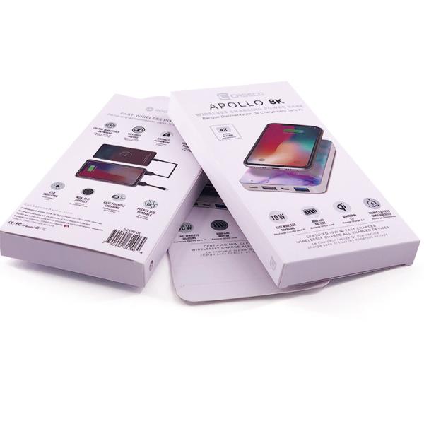 Paper Tempered Glass Packing Box Printing 87mm*20mm*190mm