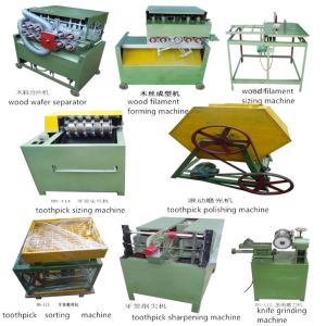 wood stick making machine, BBQ stick machine, skewer stick machine