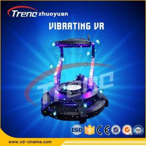 Buy cheap Standing Up Comfortable Vibration Experience One Player VR Game Machine , Kids 9d Cinema Simulator product