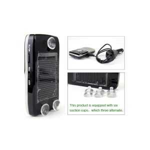 Bluetooth speakerphone hands free car kit with solar power