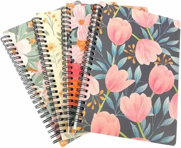Quality 5.5"X8.5'' 6"X9" 8.5"X11" Spiral Notebook Printing Journal Wire Bound Ruled Sketchbook for sale