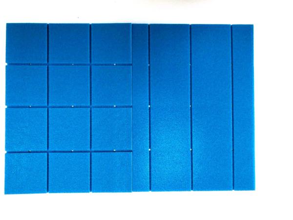 Quality Hockey Baseball Artificial Turf Underlay 12mm 15mm 20mm Water Drainage for sale