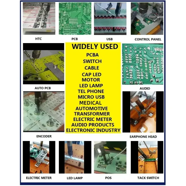 Automatic soldering machine for PCB factory