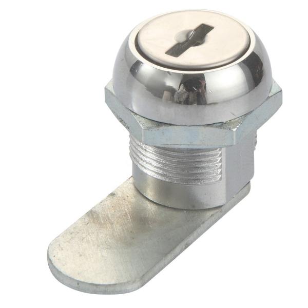 Quality 90 Degree Turn Cupboard Cam Locks Chrome Plating Height 16mm for sale