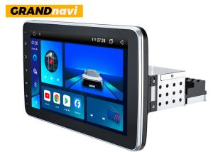 1280x720 Single Din Android Radio Retractable 10 Inch Touch Screen Android Car Radio