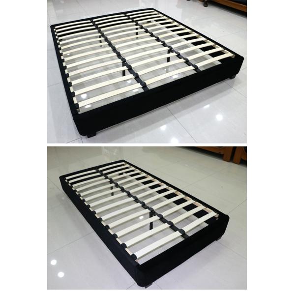 Apartment King Size Solid Wood Bed Base With Slat Customized Size