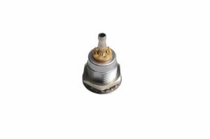 China OD 5.0mm 8 Pin Circular Push Pull Connectors Panel Mount Socket on sale