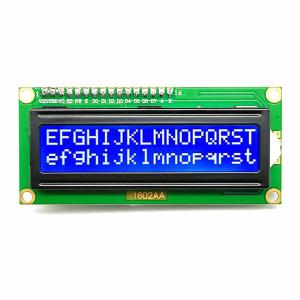 Buy cheap 16x2 1602 Character LCD Display Blue 8bit Mpu Parallel 5V Small Alphanumeric product