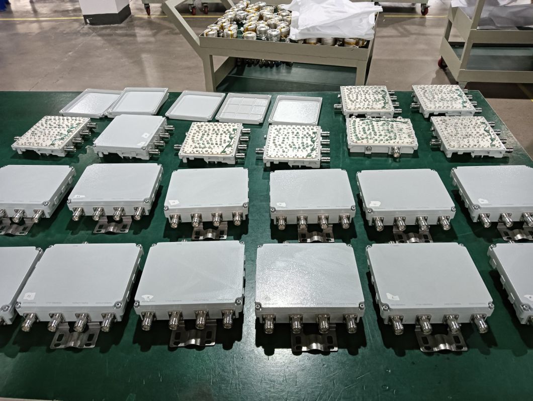 UHF Triplexer 698-960 1710-2170MHz, 100W Duplexer with N-Female/BNC-Female for in-Building Solutions