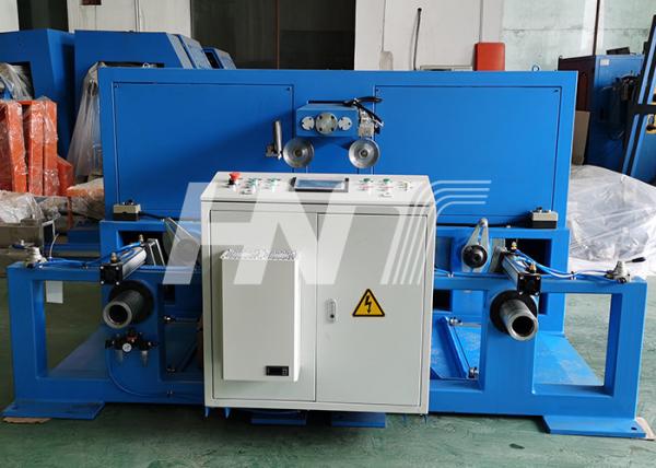 Quality Dual Reel Spooler Wire Take Up Machine With Pneumatic Brake for sale