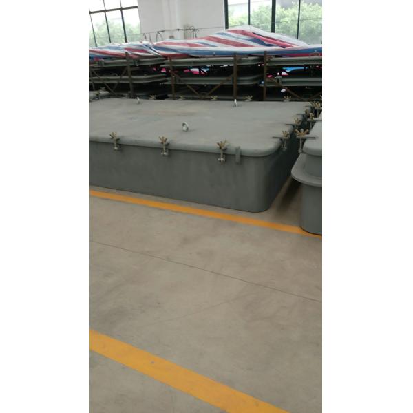 Single Side Open / Close Non Weathertight Outfitting Equipment Hatch Cover with Butterfly Clip