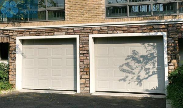 Quality 2m Height 3m Width Automatic Sectional Overhead Garage Door for sale