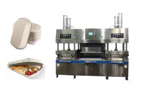 China Non Toxic Fiber Pulp Disposable Paper Plate Making Machine 60-90Pcs/Min on sale
