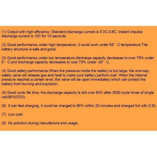 High Capacity LiFePO4 12V 60Ah Battery Pack for off-Grid Solar Power System