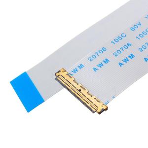 Buy cheap IPEX 20453 30 Pin 40 Pin EDP LVDS Custom FFC Cable 0.5m Pitch For 10-17.3 Inch LCD Screen product