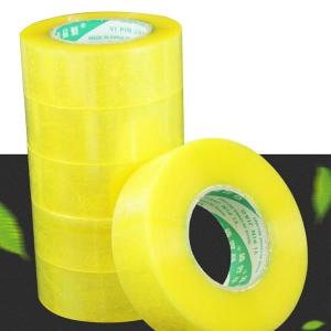 China Custom Transparent Bopp Tape Adhesive Roll on sale