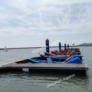 Buy cheap Marine Aluminum Floating Dock Stable Movable Boating Floating Pontoon Jetty product