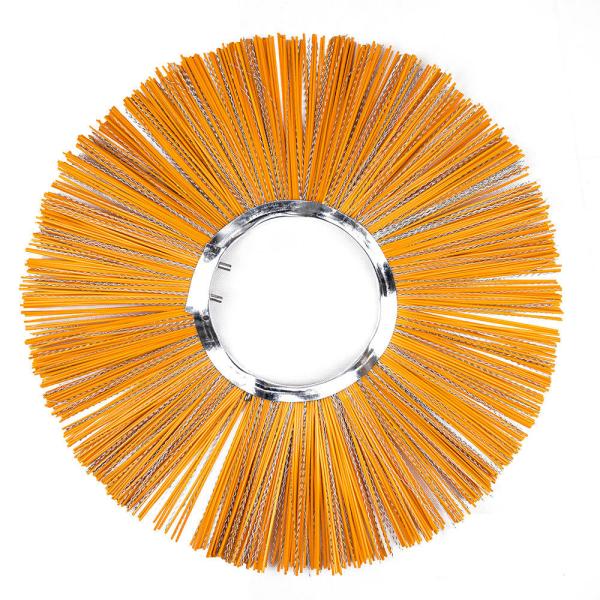 Quality Rotary Road Sweeping Brush Attachment Gutter Broom Wire for sale