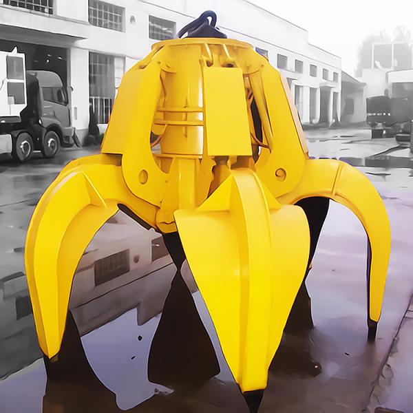 Wireless Remote Controlled 14CBM Electric Hydraulic Grab Bucket