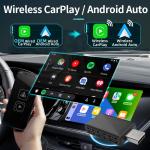 FCC Wireless CarPlay AI Box Car Smart Box Android Ai Adapter Wireless 2 in 1 AI