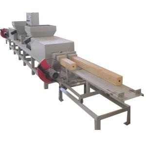 China Compressed Composite Wood Pallet Block Making Machine on sale