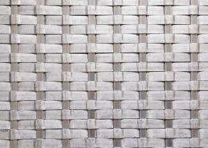 Aluminum Flat Woven Wire Mesh Panels 3.0m  For Ceiling Fireproof