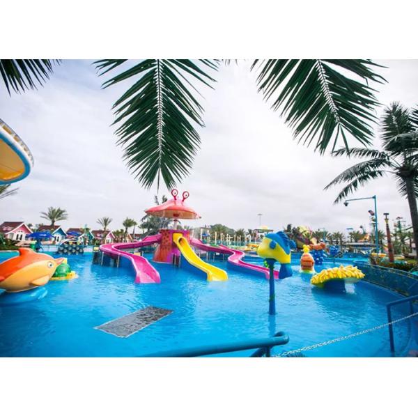 Super Boomerang Water Slide Playground For Amusement Park 1 Year Wanrranty