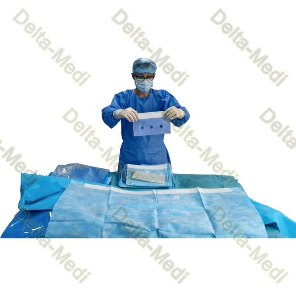 SMS SMMS SMMMS SMF Hip Disposable Surgical Pack Impermeable 20g - 60g